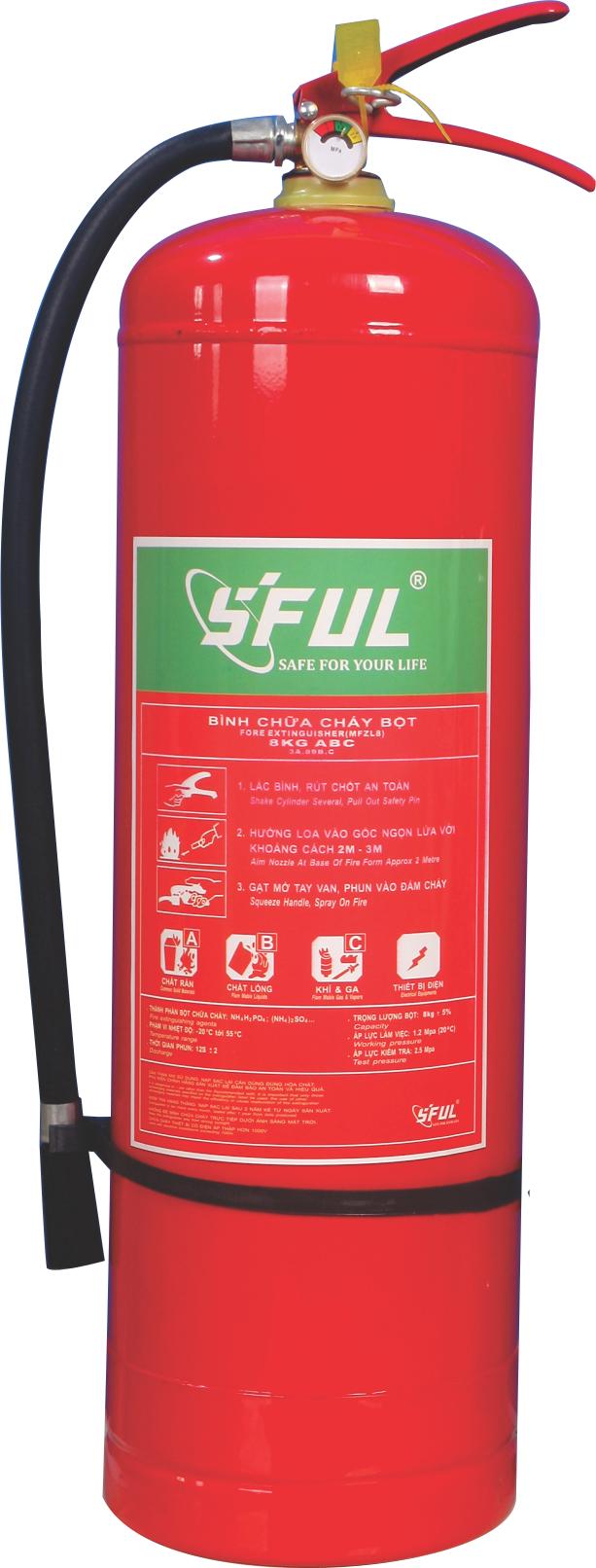 Bình bột chữa cháy SFUL 4kg
