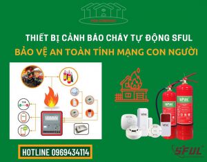 Cảnh báo cháy nổ bằng các thiết bị cảm ứng thông minh