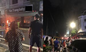 Cháy lớn thiêu rụi ngôi nhà ở chợ quần áo lớn nhất Hà Nội Cháy lớn thiêu rụi ngôi nhà ở chợ quần áo lớn nhất Hà Nội