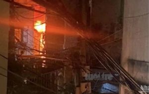 Cháy nhà trong đêm làm 4 người thiệt mạng Cháy nhà trong đêm làm 4 người thiệt mạng