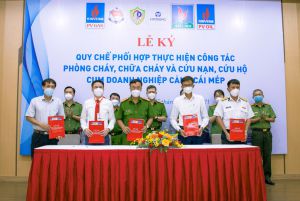 Phối hợp phòng cháy chữa cháy và cứu nạn cứu hộ tại Cụm doanh nghiệp Cảng Cái Mép Phối hợp phòng cháy chữa cháy và cứu nạn cứu hộ tại Cụm doanh nghiệp Cảng Cái Mép