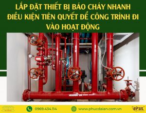 Tầm quan trọng của việc lắp đặt hệ thống PCCC trong mùa hè nóng nực
