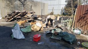 TP.HCM: Cháy lớn thiêu rụi nhà dân ở xã Tân Kiên, H.Bình Chánh