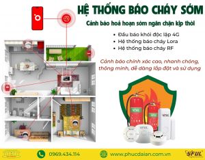 Báo cháy qua điện thoại - Giải pháp an toàn cho mọi gia đình Báo cháy qua điện thoại - Giải pháp an toàn cho mọi gia đình