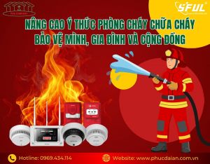Báo cháy sớm – Giải pháp an toàn chủ động cùng Phúc Đại An với công nghệ Sful và Lora