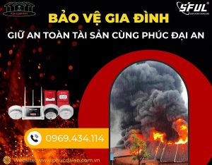 Bảo vệ gia đình với đầu báo khói độc lập 4G