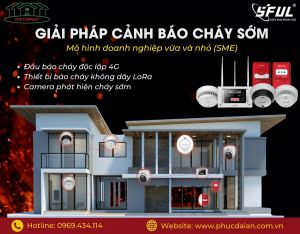 Tối ưu hóa hệ thống cảnh báo cháy sớm cho doanh nghiệp vừa và nhỏ Tối ưu hóa hệ thống cảnh báo cháy sớm cho doanh nghiệp vừa và nhỏ