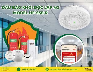 Giải pháp an toàn với Đầu báo khói độc lập 4G Giải pháp an toàn với Đầu báo khói độc lập 4G