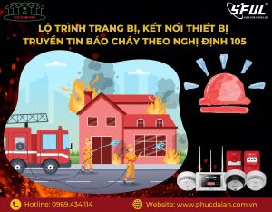 Lộ trình trang bị, kết nối thiết bị truyền tin báo cháy theo Nghị định 105 Lộ trình trang bị, kết nối thiết bị truyền tin báo cháy theo Nghị định 105