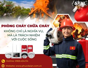 Phúc Đại An và giải pháp cảnh báo cháy cho chung cư hiện đại hoàn hảo