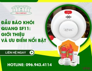 Sản phẩm đầu báo khói quang SF11 Sful Phúc Đại An Sản phẩm đầu báo khói quang SF11 Sful Phúc Đại An